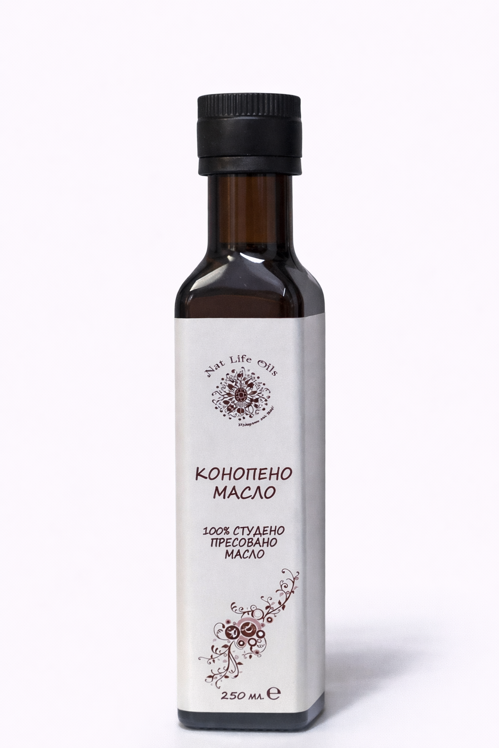 Конопено масло студено пресовано — Nat Life Oils