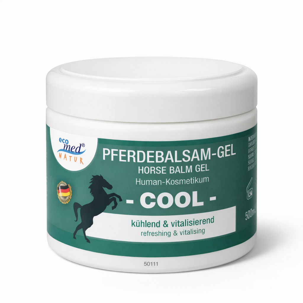 Конски балсам гел COOL — eco med Natur, 500мл