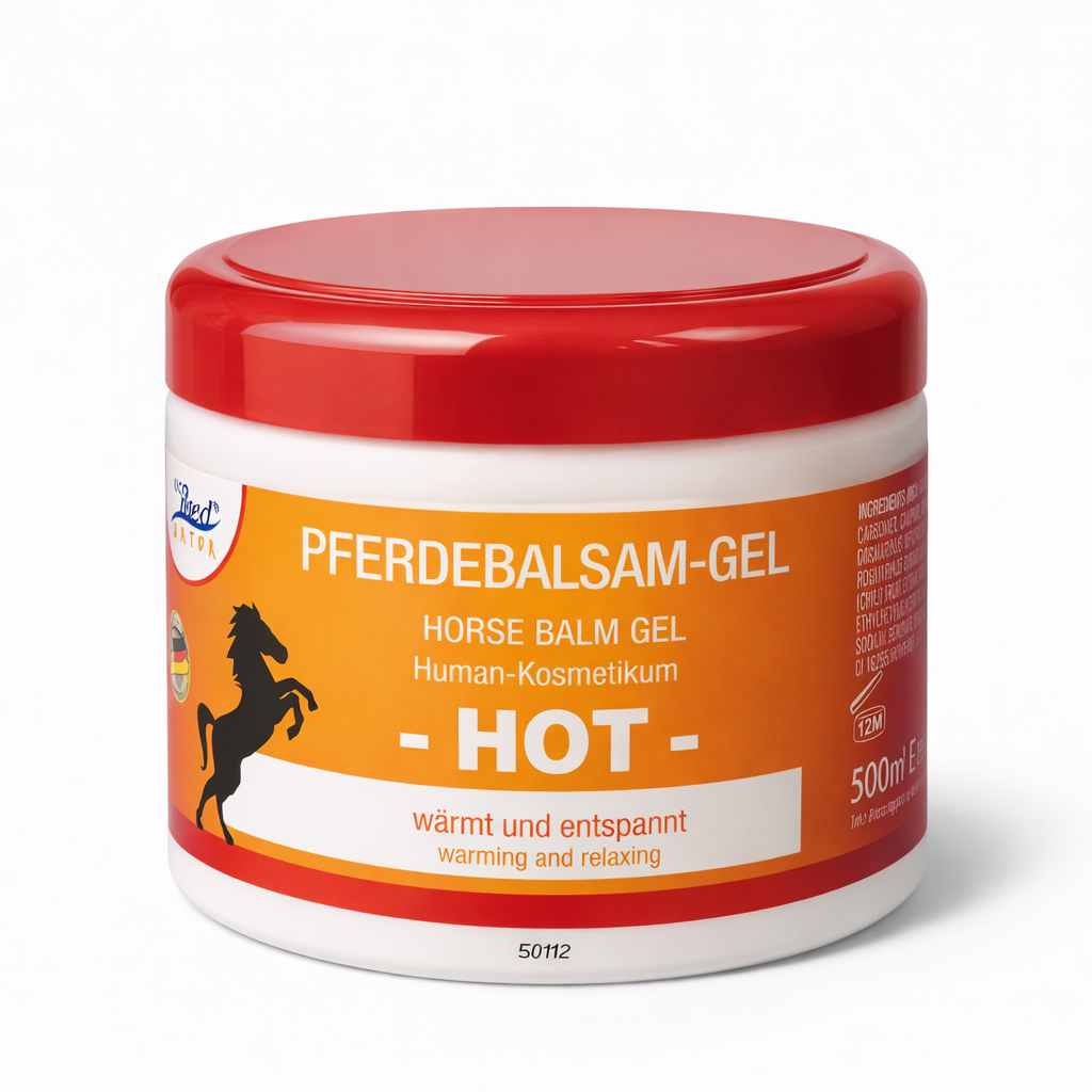 Конски балсам гел HOT — eco med Natur, 500мл